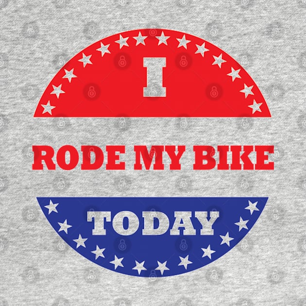 I Rode My Bike Today by esskay1000